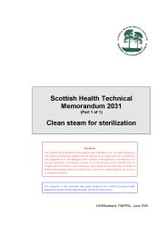 Clean steam for sterilization