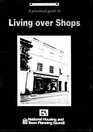 Practical guide to living over shops