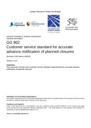 Customer service standard for accurate advance notification of planned closures (formerly CHE Memo 439/19)
