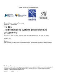 Traffic signalling systems (maintenance and operation) (formerly TA 12/07, TA 16/07, TA 56/87, TA 82/99, TA 84/06, TD 07/07, TD 24/97, TD 35/06). Version 0.1.0
