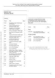 Specification for highway works (Amendment October 2022). Series 1200 Traffic signs