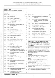 Specification for highway works (Amendment October 2022). Series 1500 Highway communications