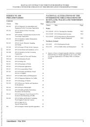 Notes for guidance on the specification for highway works (Amendment October 2022). Series NG 100 Preliminaries