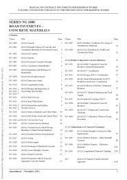 Notes for guidance on the specification for highway works (Amendment October 2022). Series NG 1000 Road pavements - Concrete materials