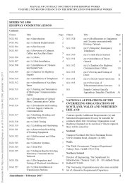 Notes for guidance on the specification for highway works (Amendment October 2022). Series NG 1500 Highway communications