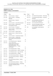 Notes for guidance on the specification for highway works (Amendment October 2022). Series NG 1700 Structural concrete