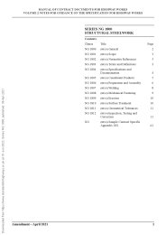 Notes for guidance on the specification for highway works (Amendment October 2022). Series NG 1800 Structural steelwork