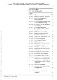 Notes for guidance on the specification for highway works (Amendment October 2022). Series NG 5700 Concrete repairs