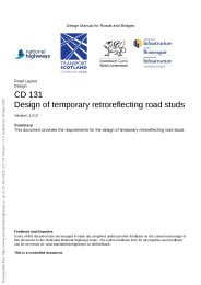 Design of temporary retroreflecting road studs. Version 1.0.0