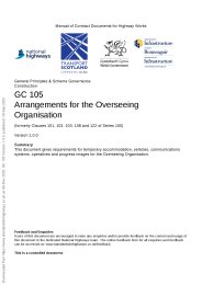 Arrangements for the overseeing organisation (formerly Clauses 101, 102, 103, 108 and 122 of Series 100). Version 1.0.0