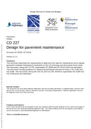 Design for pavement maintenance (formerly HD 30/08, HD 32/16). Version 0.1.0
