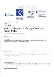 Waterproofing and surfacing of concrete bridge decks (formerly BD 47/99, BA 47/99, and IAN 96/07). Version 2.5.0