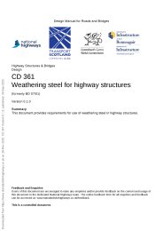 Weathering steel for highway structures (formerly BD 7/01). Version 0.1.0