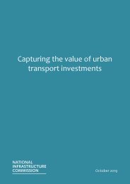 Capturing the value of urban transport investments