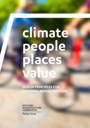 Design principles for national infrastructure