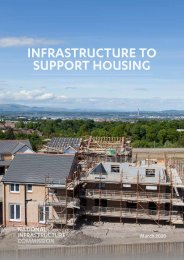 Infrastructure to support housing