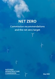 Net zero: Commission recommendations and the net zero target