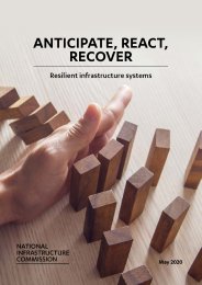Anticipate, react, recover - resilient infrastructure systems