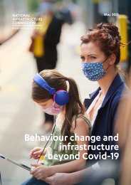 Behaviour change and infrastructure beyond Covid-19