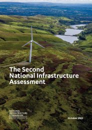National infrastructure assessment