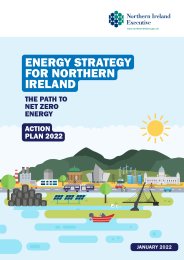 Energy strategy for Northern Ireland. The path to net zero energy. Action plan 2022