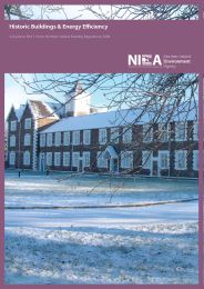 Historic buildings and energy efficiency. A guide to Part F of the Northern Ireland building regulations 2006