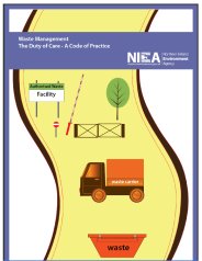 Waste management. The duty of care - a code of practice for Northern Ireland: issued under Article 5 of the Waste and contaminated land (Northern Ireland) order 1997