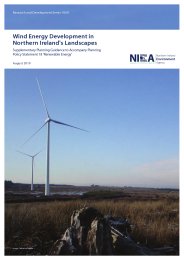 Wind energy development in Northern Ireland's landscapes - supplementary planning guidance to accompany planning policy statement 18 'renewable energy' (revised October 2019)