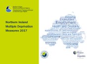Northern Ireland multiple deprivation measures 2017