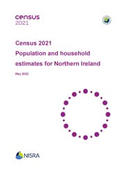 Census 2021 - population and household estimates for Northern Ireland