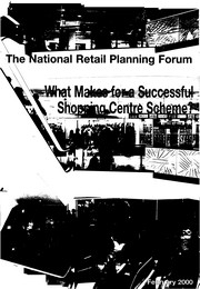 What makes for a successful shopping centre scheme?