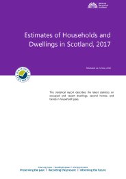 Estimates of households and dwellings in Scotland, 2017