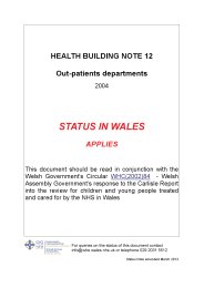Out-patients department (Welsh version)