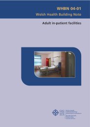 Adult in-patient facilities