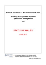 Building management systems. Operational management (Welsh version)