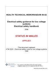 Electrical services. Electrical safety handbook (Welsh version)