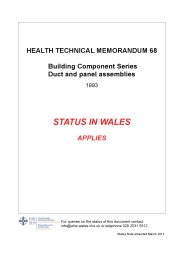 Building component series. Duct and panel assemblies (Welsh version)