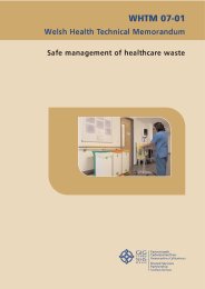 Safe management of healthcare waste