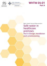 Safe water in healthcare premises. Part A: design, installation and commissioning
