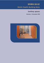 Sanitary spaces