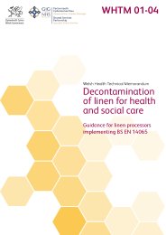 Decontamination of linen for health and social care: guidance for linen processors implementing BS EN 14065