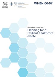 Planning for a resilient healthcare estate