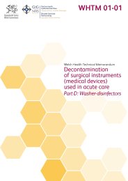 Decontamination of surgical instruments (medical devices) used in acute care. Part D: washer-disinfectors