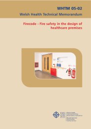 Firecode - fire safety in the design of healthcare premises