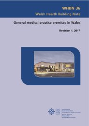 General medical practice premises in Wales