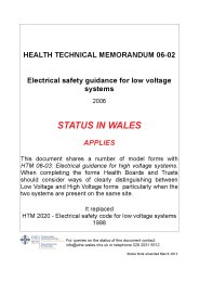 Electrical safety guidance for low voltage systems (Welsh version)