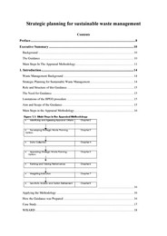 Strategic planning for sustainable waste management - guidance on option development and appraisal