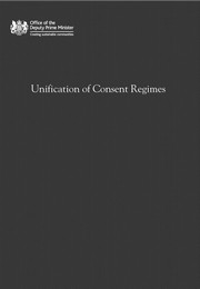 Unification of consent regimes