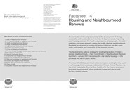 Housing and neighbourhood renewal