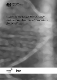 Guide to the condensing boiler installation assessment procedure for dwellings (Archived)